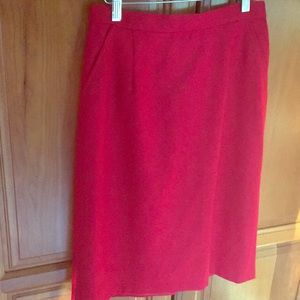 Pendleton 100% wool pencil skirt